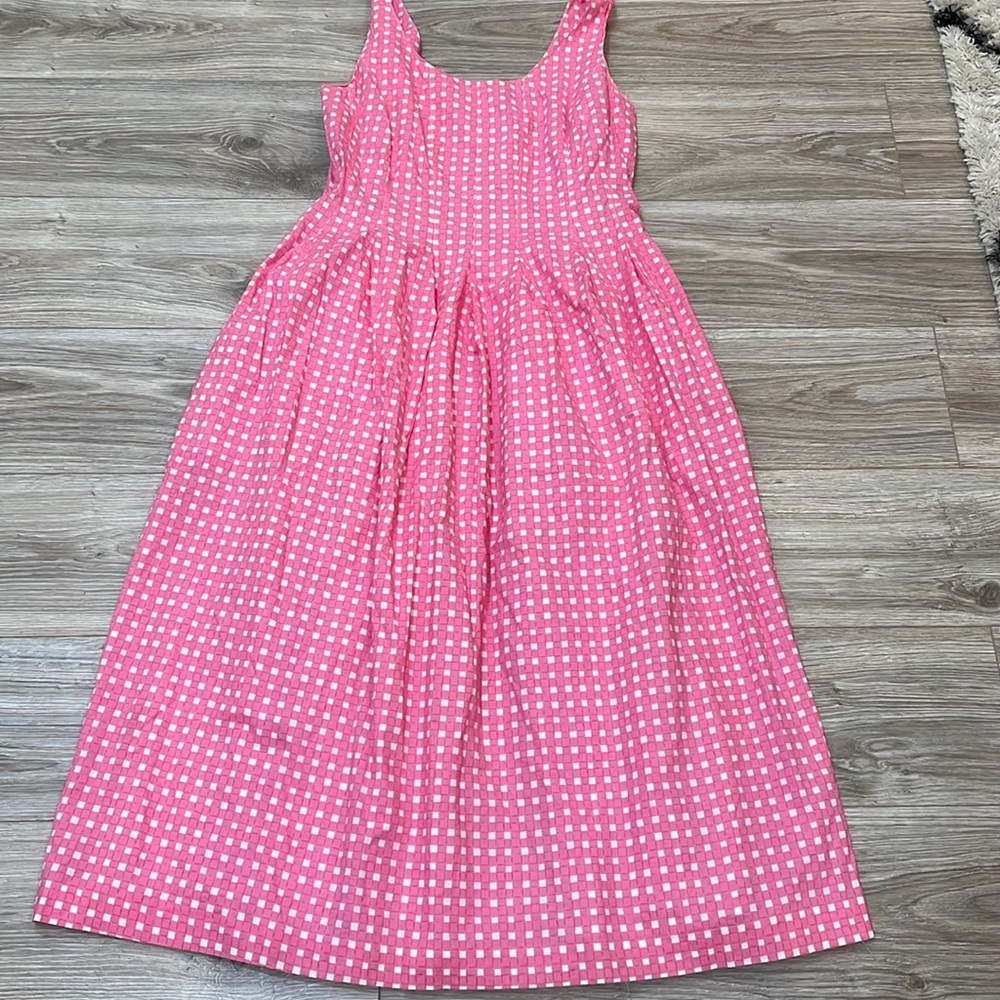 Lilly Pulitzer Pink and White Maxi Dress